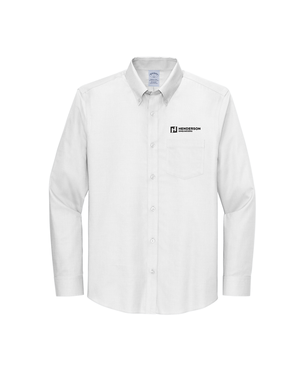 Brooks Brothers Wrinkle-Free Stretch Nailhead Shirt