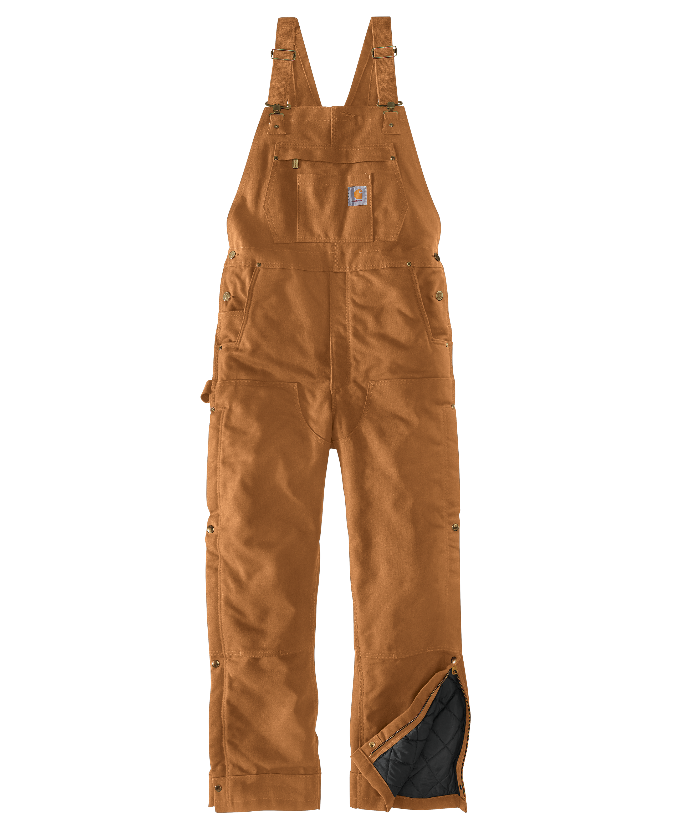 Carhartt Firm Duck Insulated Bib Overalls with Tall Sizes