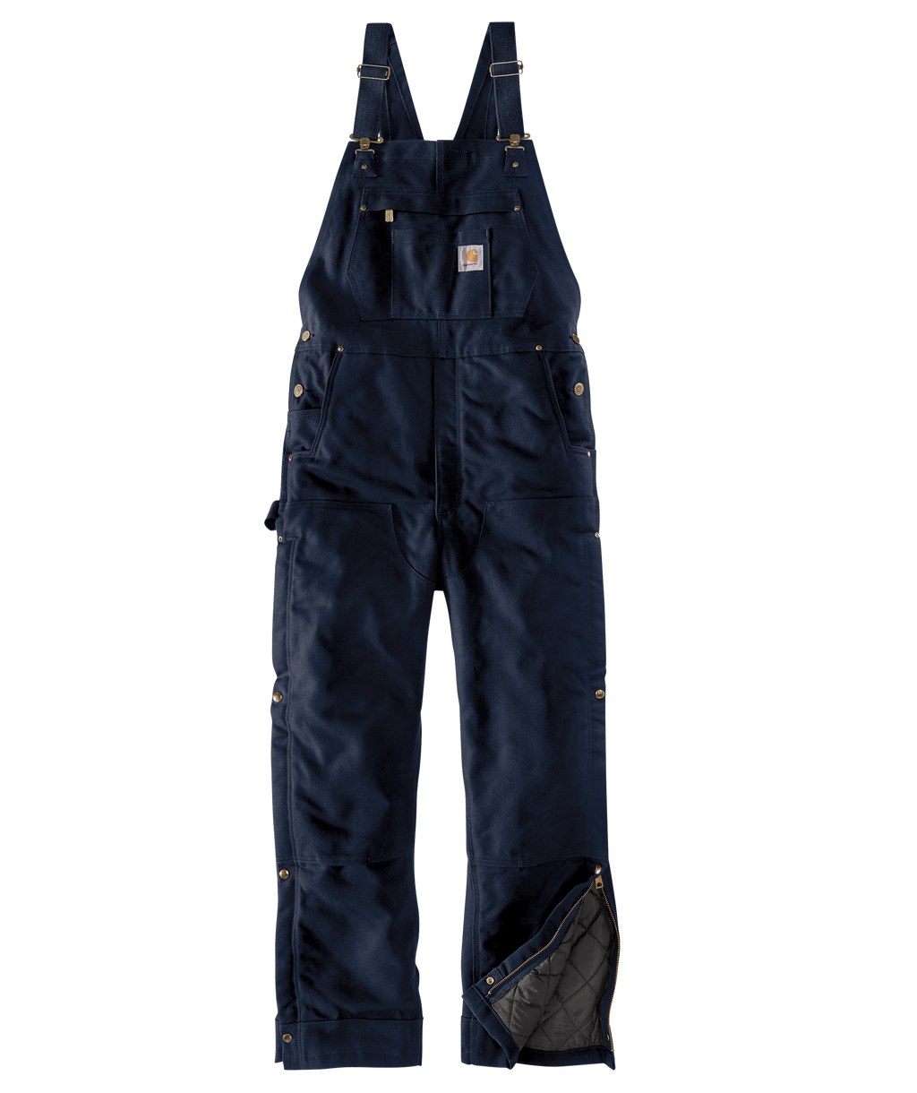 Carhartt Firm Duck Insulated Bib Overalls with Tall Sizes