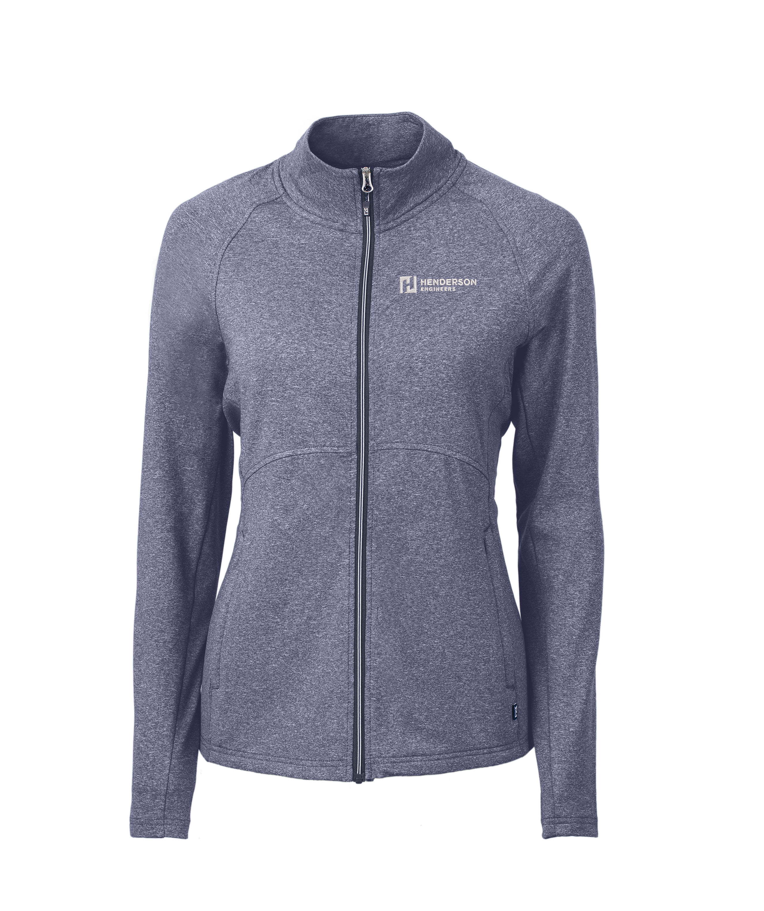 Cutter & Buck Adapt Eco Knit Stretch Recycled Womens Full Zip