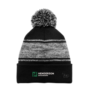 New Era Knit Chilled Pom Beanie