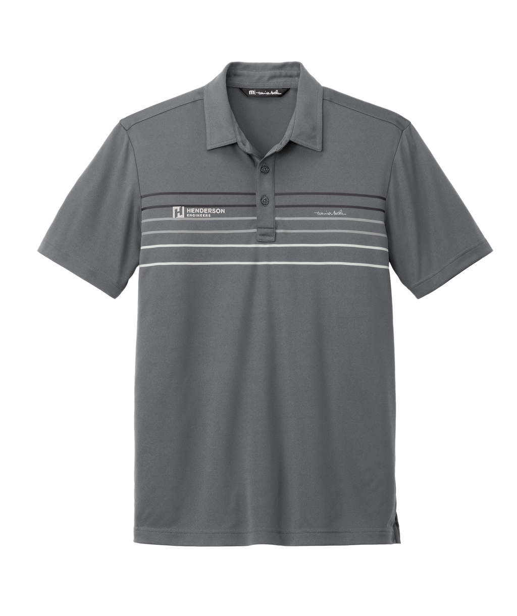 TravisMathew Coto Performance Chest Stripe Polo