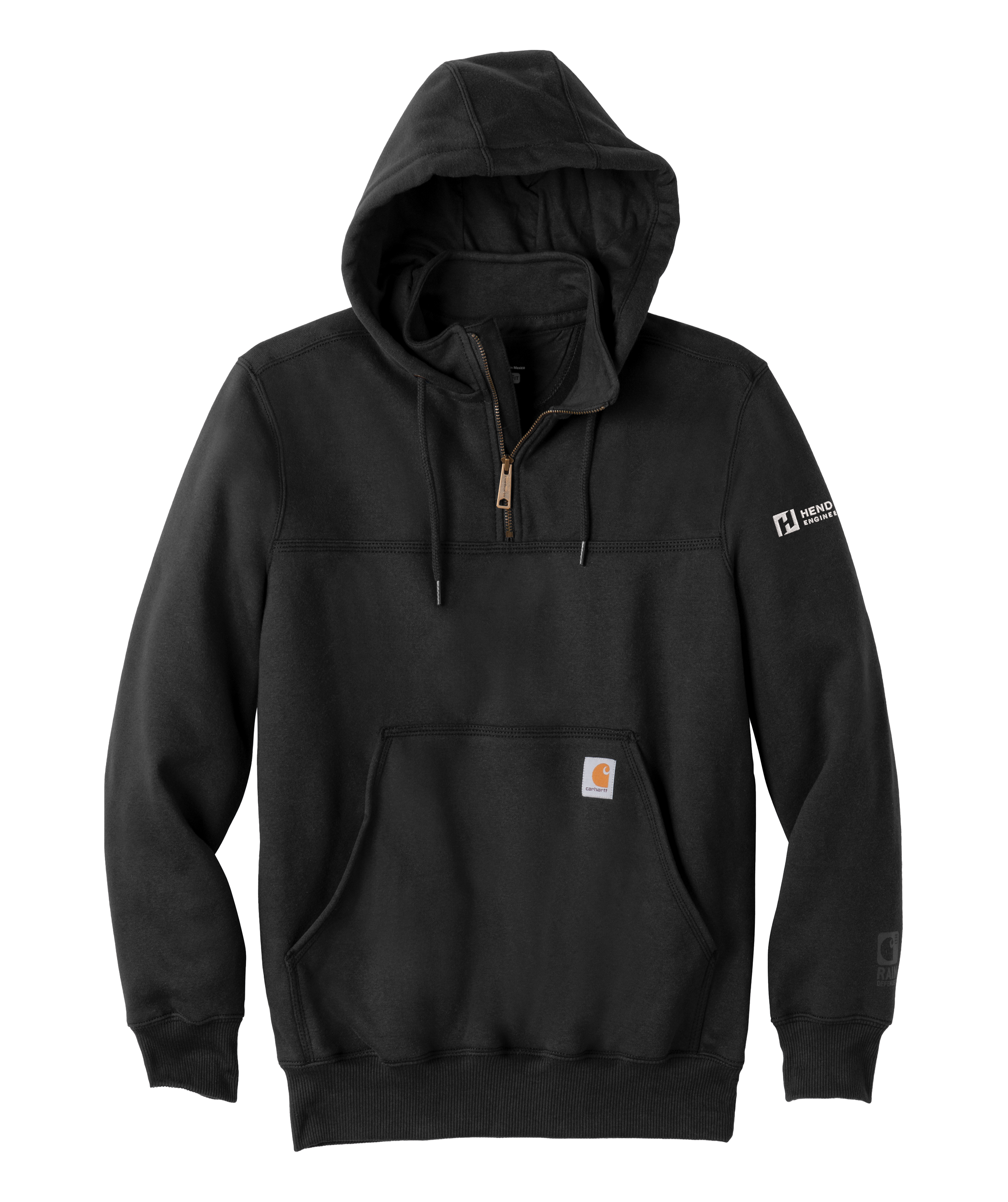 Carhartt ® Rain Defender ® Paxton Heavyweight Hooded Zip Mock Sweatshirt