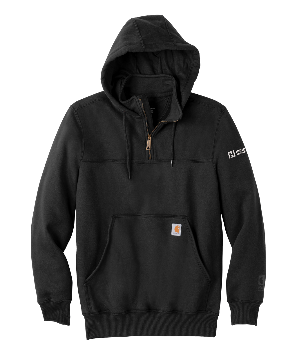 Carhartt ® Rain Defender ® Paxton Heavyweight Hooded Zip Mock Sweatshirt