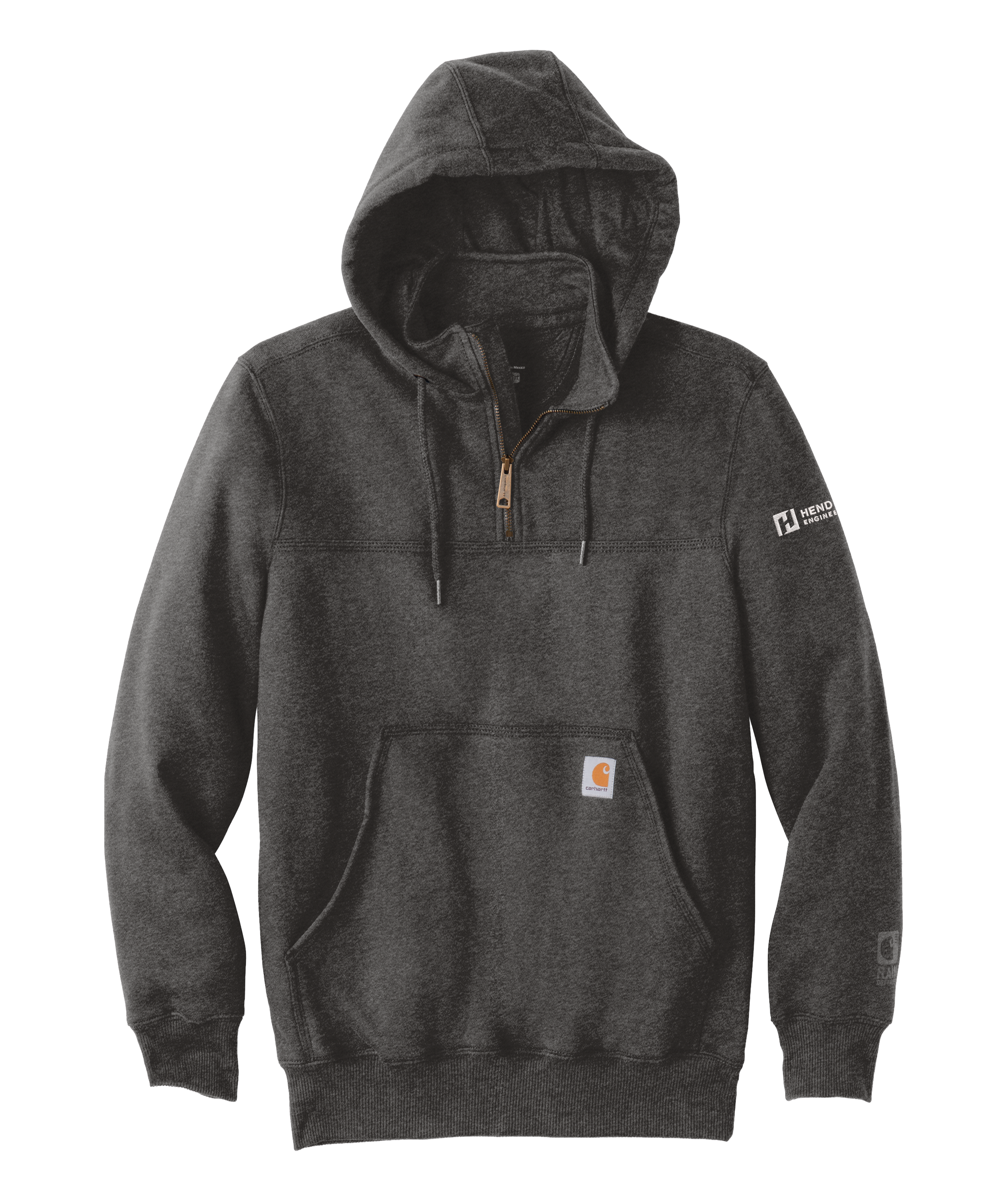 Carhartt ® Rain Defender ® Paxton Heavyweight Hooded Zip Mock Sweatshirt