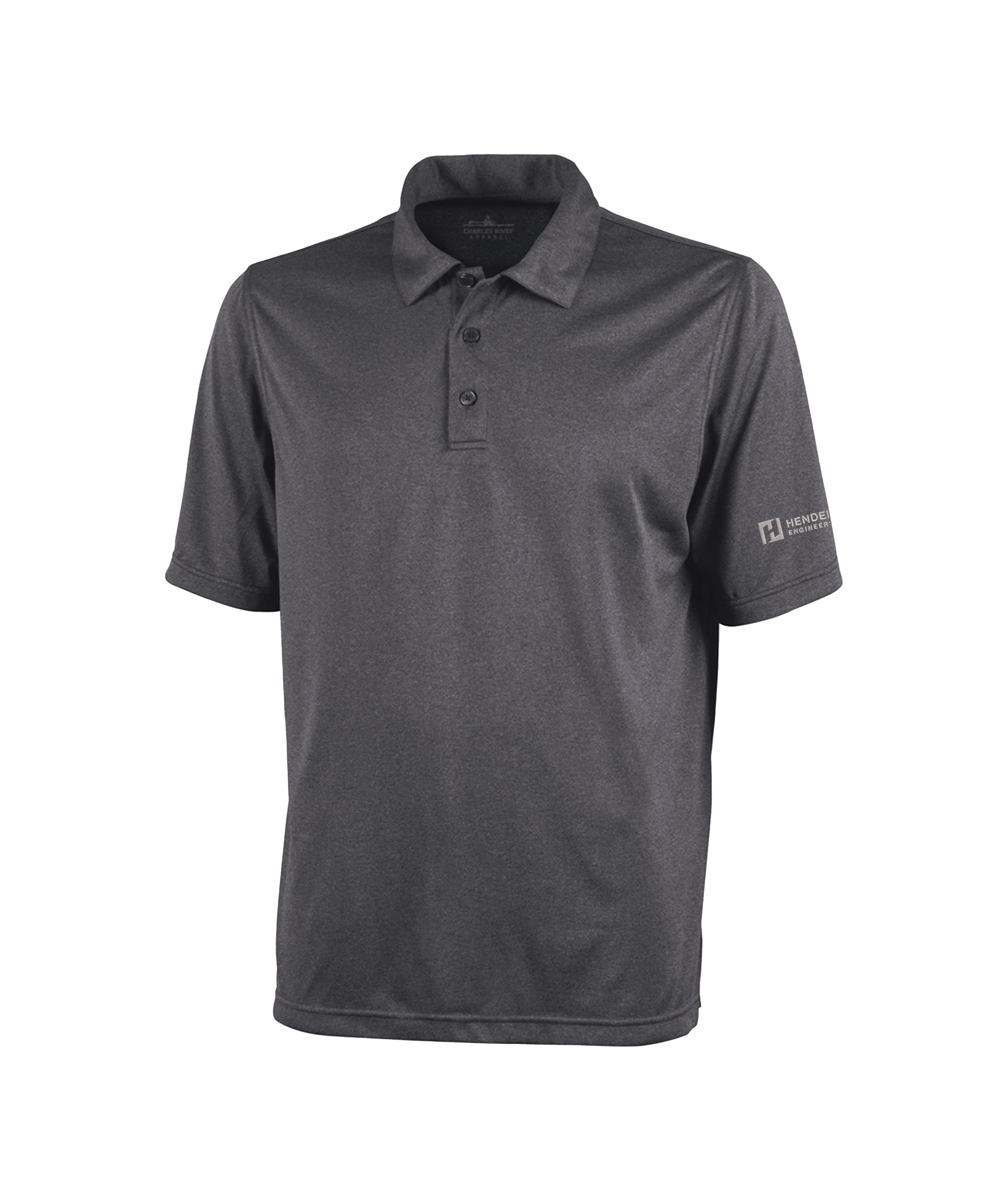 Charles River Men's Heathered Polo