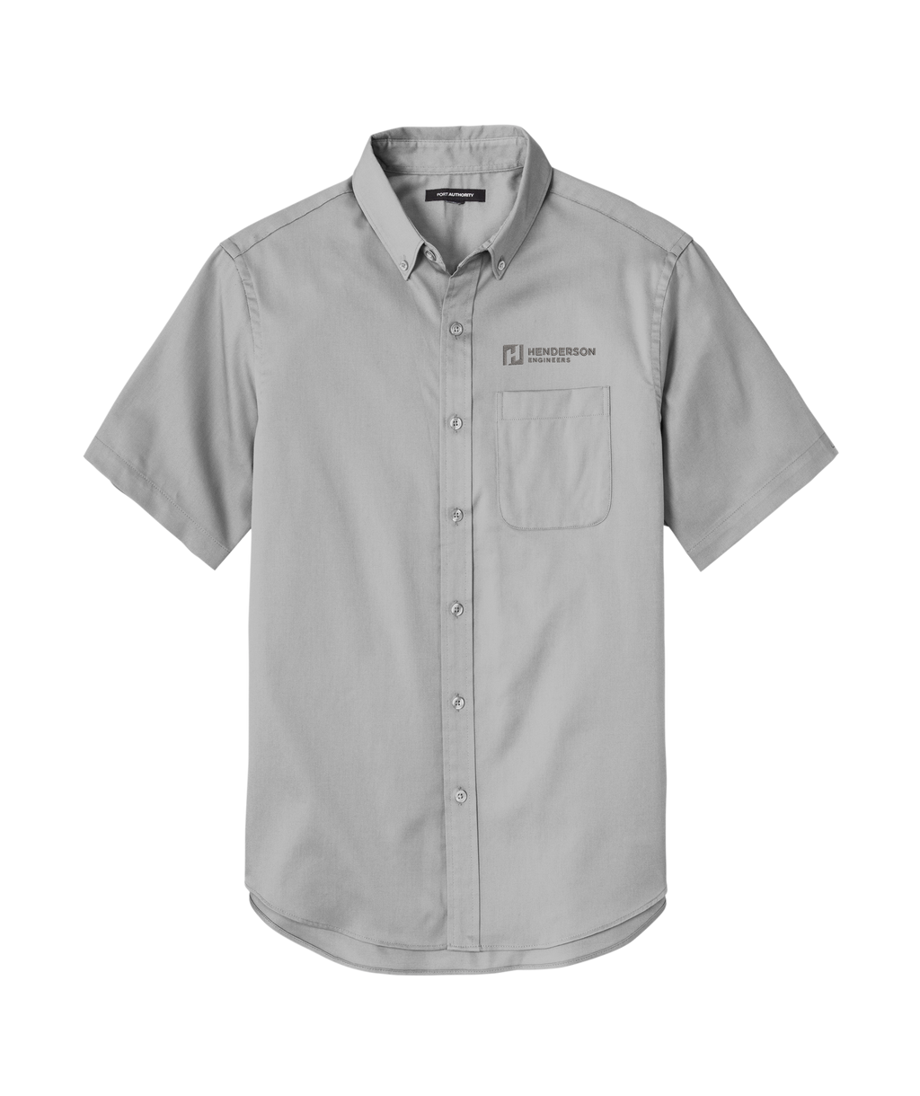 Port Authority® Short Sleeve SuperPro React™Twill Shirt