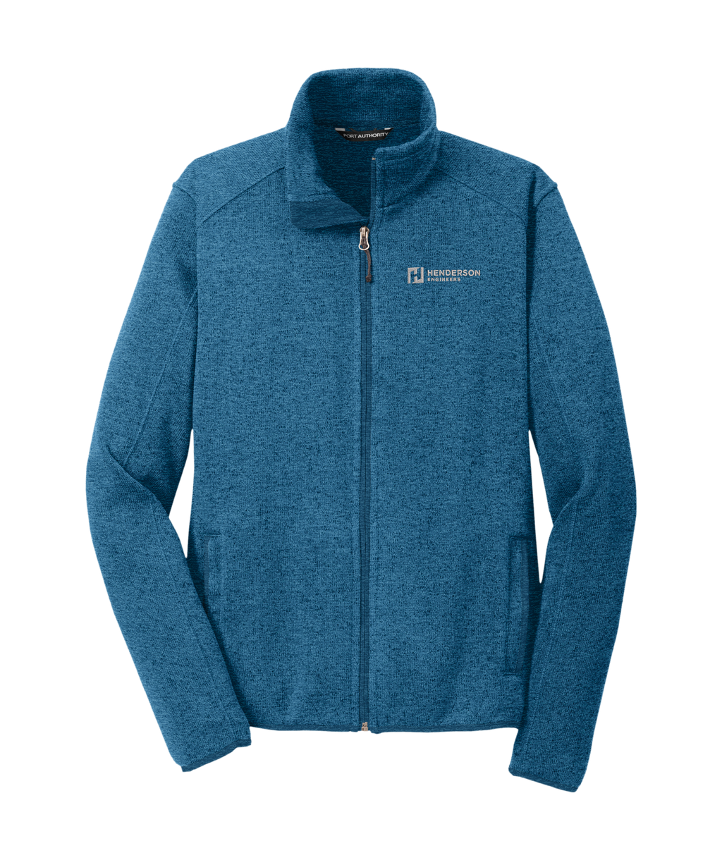 Port Authority® Sweater Fleece Jacket