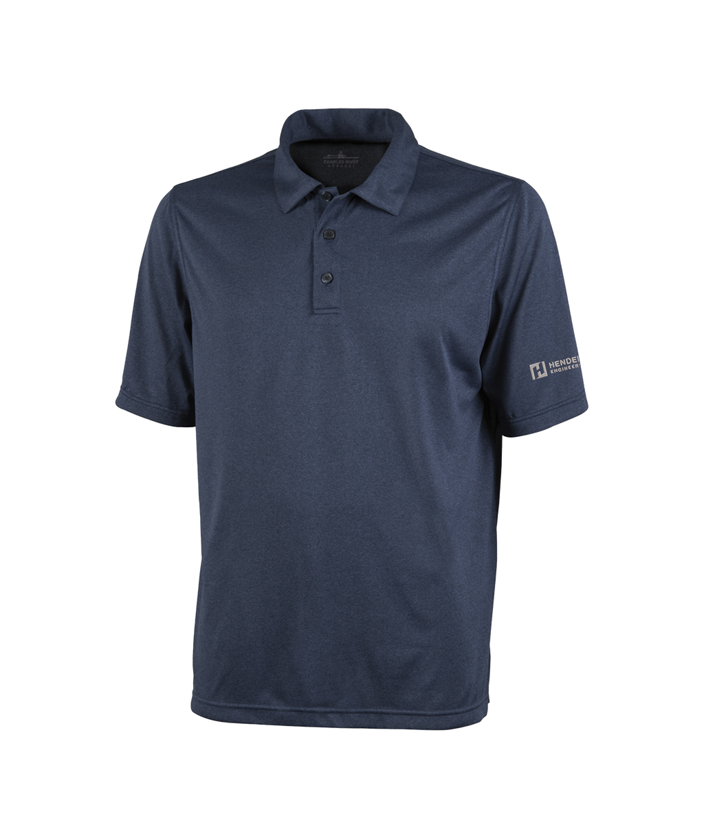 Charles River Men's Heathered Polo